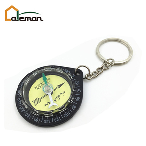 Bussola musulmana portachiavi in plastica, bussola regalo portachiavi tascabile preghiera islamica Mecca maksi Hajj e umra ordini OEM accettati - Product Image 1