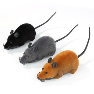Divertido Juguete Inalámbrico para Gatos, Ratón Gris con <span class=keywords><strong>Control</strong></span> <span class=keywords><strong>Remoto</strong></span>, Juguete Electrónico para Gatitos - Product Image 4