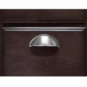 Filta <span class=keywords><strong>3</strong></span> polegadas bin gaveta do armário de cozinha de níquel escovado puxar lidar com copo 7567 - Product Image 5