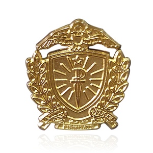 Medaglie di ancoraggio in oro con nastro di corda su misura - Product Image 2
