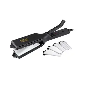 Make Out Different Types of Hair Styles LCD Household professional Hair Straightener ZF-3221