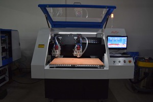 הנתב CNC 2 מכונת קידוח ציר עצמאי וניתוב ChiKin תעשיית המשמש <span class=keywords><strong>PCB</strong></span> - Product Image 2