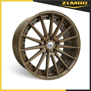 Zumbo-A0001 작업 합금 휠 자동차 바퀴 OEM 제공 합금 바퀴 자동차 밝은 마무리 높은 품질 17 "18"