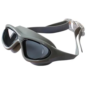 Big lens swim glasses,Wide frame swimming goggles