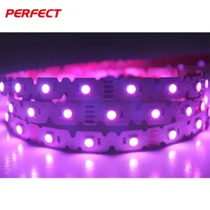 Flexibele SMD 2835 5050 60 led RGB opvouwbare buigbare s-vorm zigzag led strip