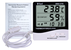 Hyomètres numériques d'intérieur et d'extérieur, xg288a-cx - Product Image 5