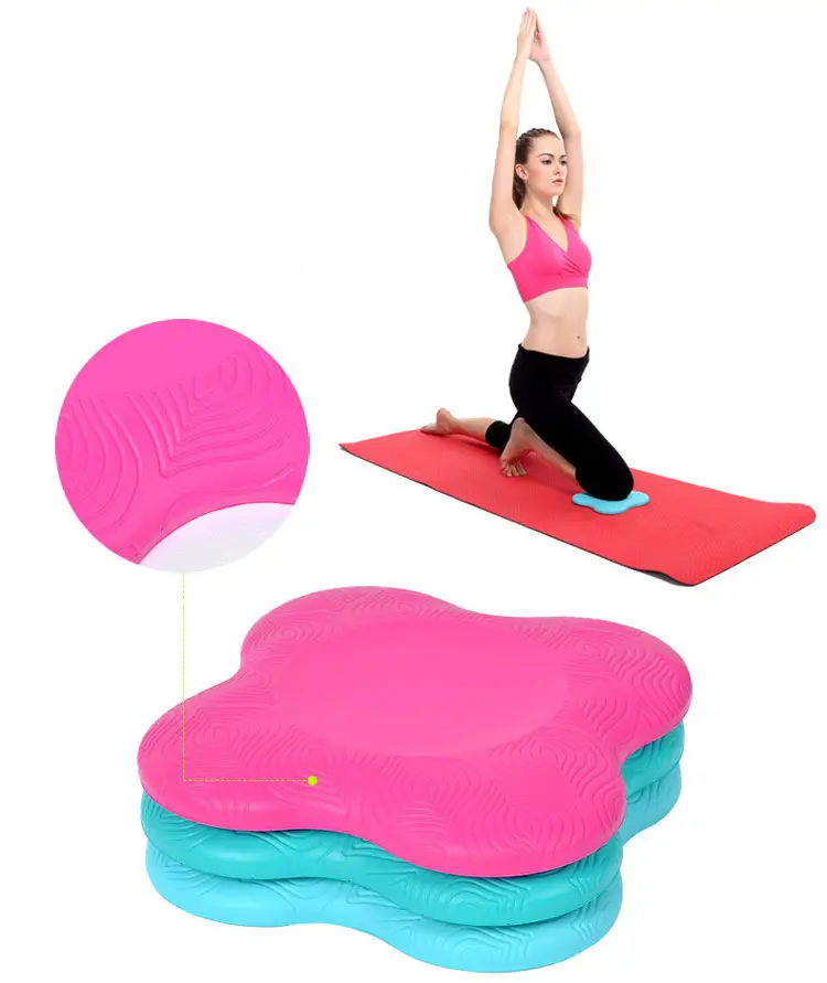 Gym home yoga fitness assistant tool anti slip Yoga knee mat