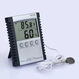 HC520 multifunction digital thermometer humidity meter tester max min value comfort level display C/F unit indoor