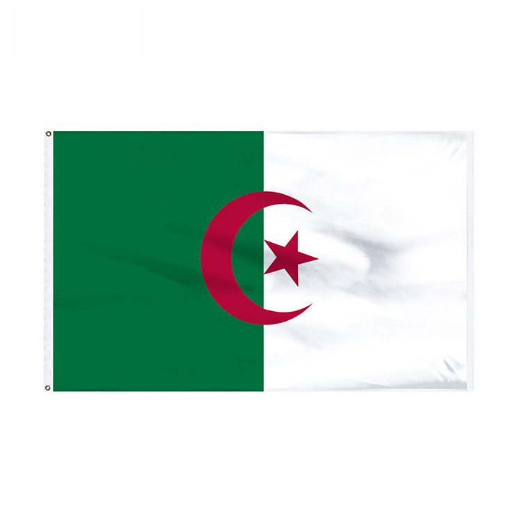 Настроить Алжир национальные флаги