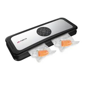 Dimasak Sisa Makanan Sepenuhnya Otomatis Makanan Ringan Tas Sealer Domestik Vacuum Sealer Tas Packer