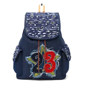 Hot shot mini mädchen hipster rucksack brotbeutel auswirkungen schultasche