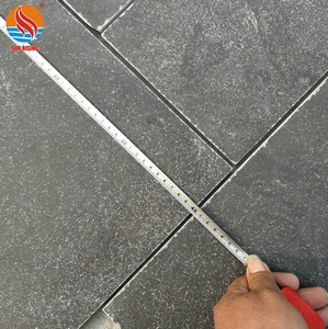 Natural piedra caliza azul piso de adoquines de piedra azul francés patrón para piscina de pavimentación - Product Image 2