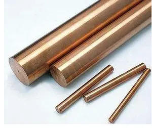 Hastes de cobre de beryllium c17300 elétrico