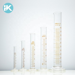 Huke personalizado suministros <span class=keywords><strong>de</strong></span> laboratorio <span class=keywords><strong>de</strong></span> alta calidad 3,3 boro botella <span class=keywords><strong>de</strong></span> vidrio <span class=keywords><strong>de</strong></span> <span class=keywords><strong>5</strong></span> ml cilindro <span class=keywords><strong>de</strong></span> medición - Product Image 2