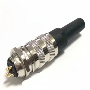 Groothandel 2 3 4 5 6 7 8 12 14 16 19 Pin Ip65 Pg Koper Rechte Mannelijke En Vrouwelijke Kabel Stekkers En Stopcontacten M16 Gx16 Connector