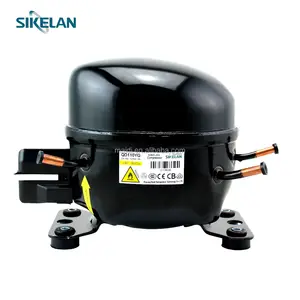 Good quality SIKELAN R600a refrigerant ac reciprocating compressor for refrigerator 1/4 hp QD110YG 185W