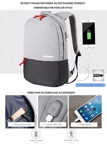 <strong>Waterproof</strong> <strong>Back</strong> <strong>Pack</strong> Laptop Backpack Bag Functional Computer Bag Charge Package - Product Image 6