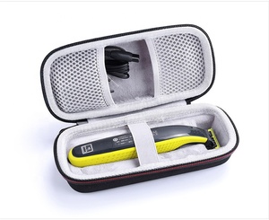 Estuche de transporte de viaje Eva duro Portátil Bolsa de almacenamiento para <span class=keywords><strong>Norelco</strong></span> OneBlade Hybrid Electric Trimmer Shaver QP2520/90 QP2520/70 - Product Image 1