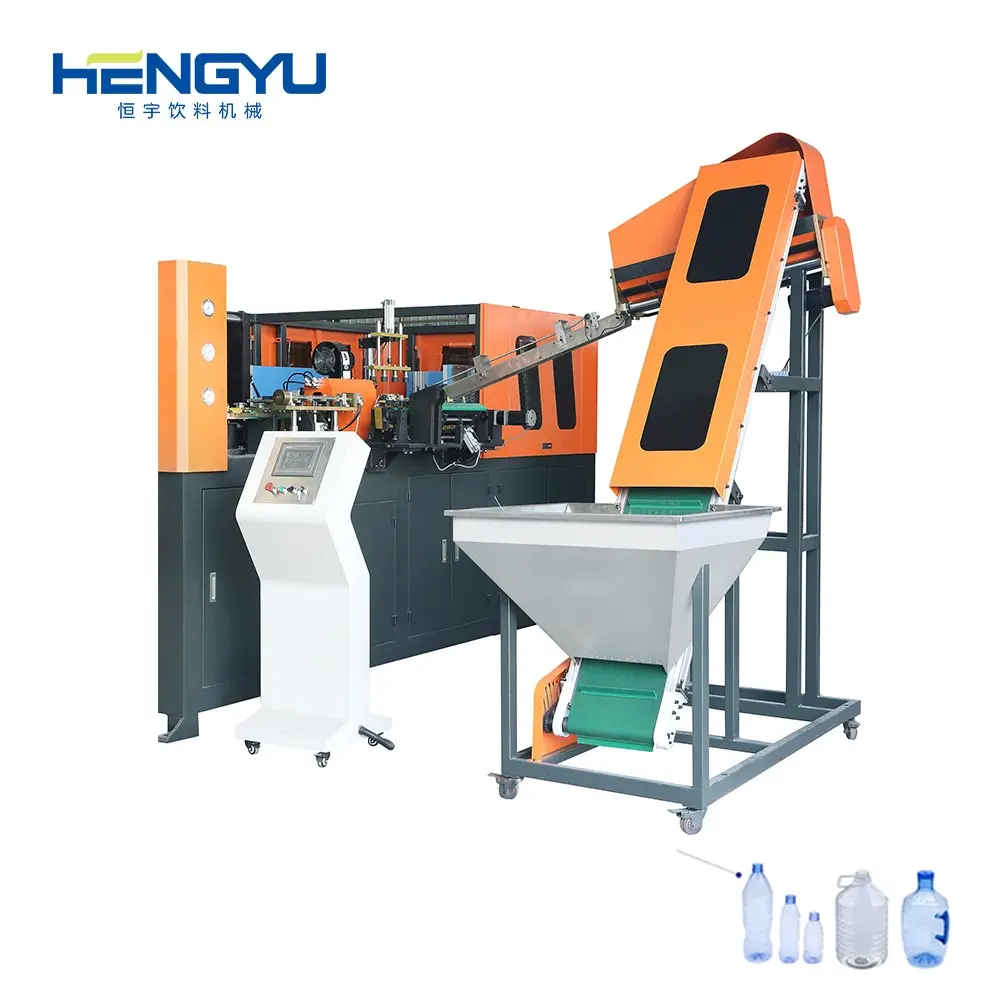 Hengyu OEM automático 6 cavidad de inyección de moldeo por soplado/máquina de soplado de mascotas Botella/máquina de moulage par soufflage