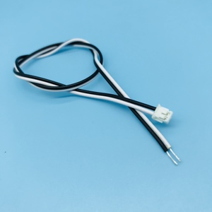 JST ZH ZHR 1,5mm 2 Pin Weibliche Schwarz Weiß Parallel Flache Kabel - Product Image 6
