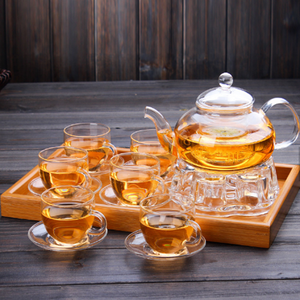 A mano di alta vetro borosilicato tea pot <span class=keywords><strong>con</strong></span> <span class=keywords><strong>coperchio</strong></span> in vetro - Product Image 5