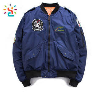 Vestes de course personnalisées brodées, offre spéciale, vêtements de rue de marque, veste de pilote légère MA1, veste de motard pour hommes - Product Image 5