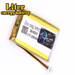 1.25-3 P 3.7 V 603550 mah 1200 lithium polymer lipo rechargeable battery li ion Solar lithium battery with PCM - Product Image 1