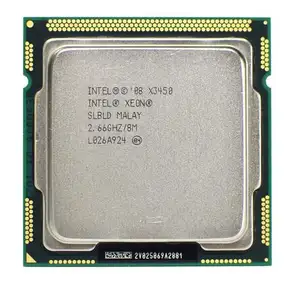 Intel Xeon X3450 dört çekirdekli 2.66GHz 8M 2.5GTs SLBLD soket LGA1156 CPU İşlemci