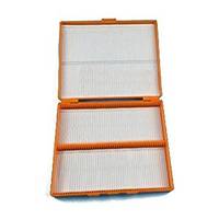 100pcs Wholesale Price Laboratory Plastic Microscope Slide Storage Box for Glass Slide