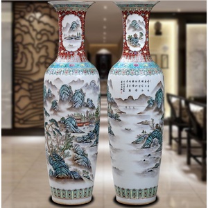 Chine peint à la main sur <span class=keywords><strong>poterie</strong></span> émaillée vases colorés - Product Image 5