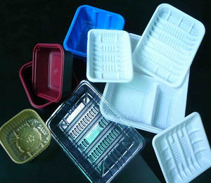 SINOPLAST-máquinas de termoformado automático, máquina de apilamiento de corte y punzonado, 4 en 1 - Product Image 5