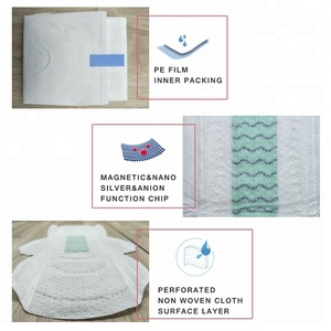女性阴离子卫生垫自有标签月经垫 - Product Image 3
