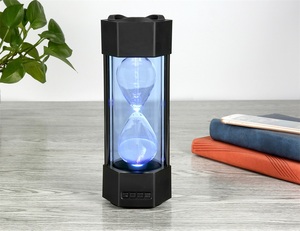 El altavoz sin hilos creativo más nuevo <span class=keywords><strong>del</strong></span> bluetooth <span class=keywords><strong>del</strong></span> contador de <span class=keywords><strong>tiempo</strong></span> de la arena <span class=keywords><strong>del</strong></span> reloj de arena <span class=keywords><strong>del</strong></span> altavoz con la l - Product Image 1