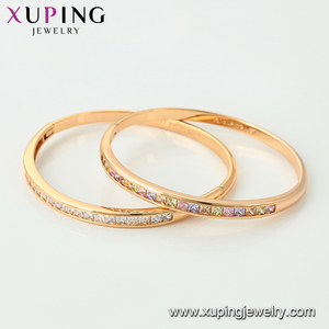 Phụ Kiện Siêu Sao Xuping 51953 Trang Sức Đầy Màu Sắc Tổng Hợp Đá <span class=keywords><strong>CZ</strong></span> Vàng Thanh Nhã Cho Nữ - Product Image 3