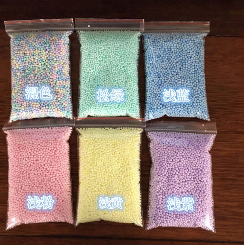 5 г/макароны цвета радуги шарики пены для светлых тонов, не линяют, мини масло семян наполнитель пенопластовые шарики Coloridas аксессуары «сделай сам»
