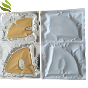 Großhandel Kollagen Kristall 24 Karat <span class=keywords><strong>Gold</strong></span> Gesichts maske Blatt Herstellung - Product Image 2