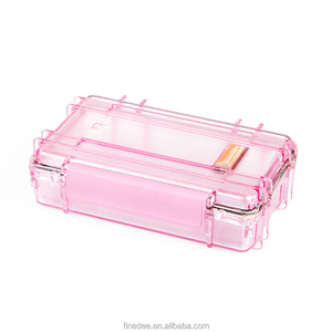 FineDEE 171004 Small Mini Hard Plastic Transparent Protective Waterproof Phone Case