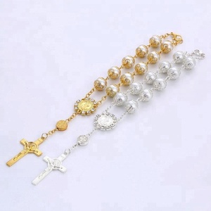 Joyería Religiosa al por Mayor de China, <span class=keywords><strong>Rosario</strong></span> Católico con Cordón Ajustable de la Virgen María - Product Image 5