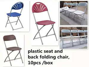 Color Folding Chairs Cheap Used Metal Garden Chair Outdoor Furniture Outdoor Activity Gargen Furniture Iron 15-25 Days Endurance