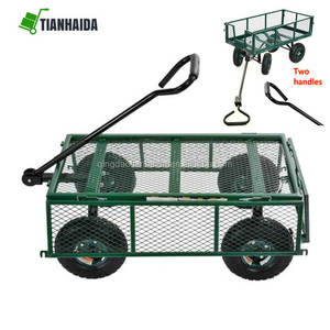 Wb6400 के साथ भारी शुल्क बड़े स्टील व्हील बैरो हवा पहिया - Product Image 6