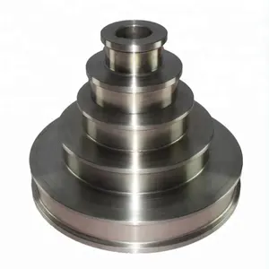 alumina ceramic roller cone pulley wear resistant stepped pulley