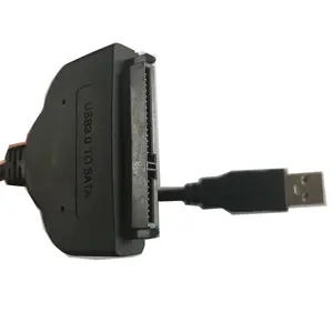 USB 3.0 para SATA cabo adaptador permite que você conecte um 2.5 "SATA disco rígido ou drive de estado sólido para o seu computador através de um disponível