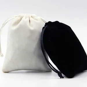 Best 4" X 6" (100/150/200) Wholesale - Black Velvet Cloth Jewelry Pouches/Drawstring Bags