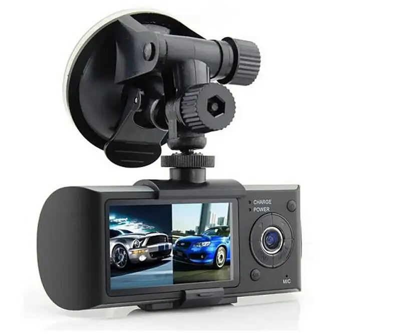 Factory Price x3000 double camera hd 1080p black box car vehicle blackbox dvr
