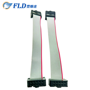 AVR 프로그래밍 케이블 2x5 핀 와이어 하네스 플랫 리본 케이블 UL 인증 - Product Image 4