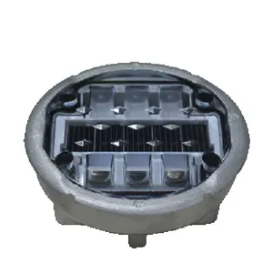Solar Powered (Charging) LED Cat Eye (Road Stud / Pavement Marker) MS-110(Waterproof IP68 Burial Type Aluminum Alloy)