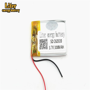 Rechargeable battery lithium polymer battery battery 3,7 V 282530, 300 mah Li-ion battery's warehousing - Product Image 2