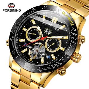 Gift Montre Homme Reloj Uhren Herren OEM <span class=keywords><strong>orologi</strong></span> da polso <span class=keywords><strong>maschili</strong></span> Forsining 30 metri Tourbillion <span class=keywords><strong>orologi</strong></span> automatici da uomo - Product Image 3