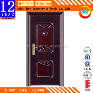 ประตูเหล็กสลัก<span class=keywords><strong>ล</strong></span>ายนูนด้านนอกประตูเหล็กผิวประตูกันน้ำ - Product Image 3