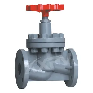 Low Price 4 Inch Y Type One Way Bellow Seal PVC CPVC Flanged Globe Valve For Chemical And Industrial